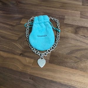 Tiffany & Co. Heart Tag Charm Necklace